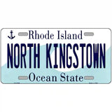 North Kingstown Rhode Island State License Plate Novelty License Plate 12" x 6" (LP)