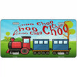 Choo Choo Novelty License Plate 12" x 6" (LP)