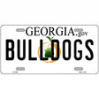 Georgia Bulldogs Novelty Metal License Plate 12" x 6" (LP)