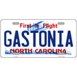 Gastonia North Carolina State Novelty Metal License Plate 12" x 6" (LP)