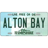 Alton Bay New Hampshire Novelty Metal License Plate 12" x 6" (LP)