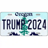 Trump 2024 Oregon Novelty Metal License Plate 12" x 6" (LP)