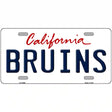 Bruins Novelty Metal License Plate 12" x 6" (LP)