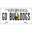 Go Bulldogs Georgia Novelty Metal License Plate 12" x 6" (LP)