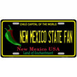 New Mexico State Fan Novelty Metal License Plate 12" x 6" (LP)