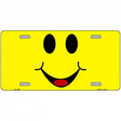 Happy Smiley Novelty Metal License Plate 12" x 6" (LP)