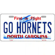 Hornets Fan Novelty Metal License Plate Tag 12" x 6" Automotive (LP)