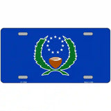 Pohnpei Flag Metal Novelty License Plate 12" x 6" (LP)