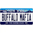 Buffalo Mafia New York Novelty Metal License Plate Tag 12" x 6" Automotive (LP)