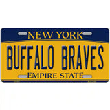 Buffalo Braves New York Novelty Metal License Plate Tag 12" x 6" Automotive (LP)
