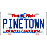 Pinetown North Carolina Novelty Metal License Plate Tag 12" x 6" Automotive (LP)