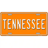 Tennessee Orange Novelty Metal License Plate Tag 12" x 6" Automotive (LP)