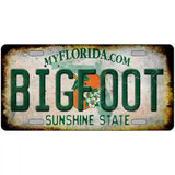 Bigfoot Florida Novelty Metal License Plate Tag 12" x 6" Automotive (LP)