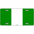 Nigeria Flag Metal Novelty License Plate 12" x 6" (LP)