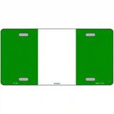 Nigeria Flag Metal Novelty License Plate 12" x 6" (LP)