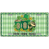 Drink Drank Drunk Novelty Metal License Plate LP-14462