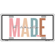 Made To Worship Novelty Metal License Plate LP-14484