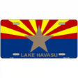Lake Havasu Arizona State Flag Metal Novelty License Plate 12" x 6" (LP)