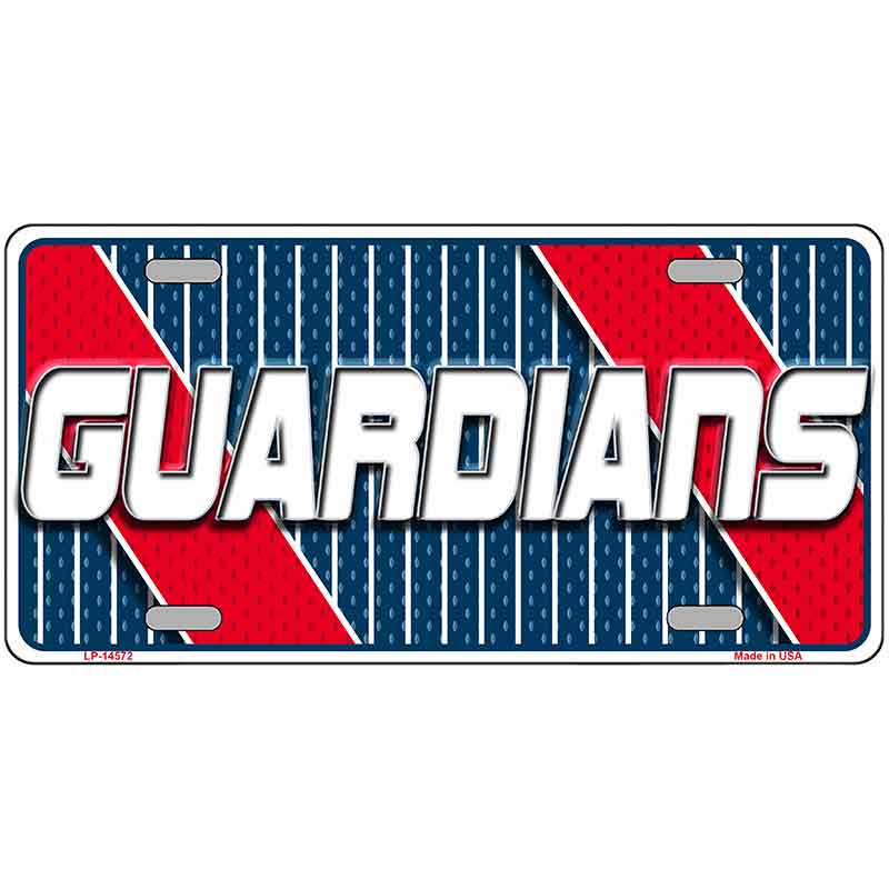 GUARDIANS Graphic Novelty Metal License Plate LP-14572