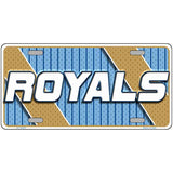 ROYALS Graphic Novelty Metal License Plate LP-14576