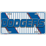DODGERS Graphic Novelty Metal License Plate LP-14578