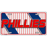 PHILLIES Graphic Novelty Metal License Plate LP-14585 12" x 6" Automotive (LP)