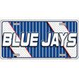 BLUE JAYS Graphic Novelty Metal License Plate LP-14593 12" x 6" Automotive (LP)