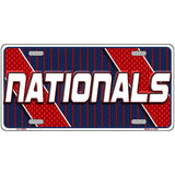 NATIONALS Graphic Novelty Metal License Plate LP-14594 12" x 6" Automotive (LP)