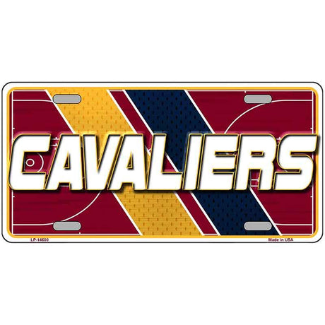CAVALIERS Graphic Novelty Metal License Plate LP-14600 12" x 6" Automotive (LP)