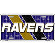 RAVENS Graphic Novelty Metal License Plate LP-14627 12" x 6" Automotive (LP)