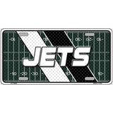 JETS Graphic Novelty Metal License Plate LP-14649