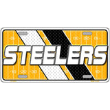 STEELERS Graphic Novelty Metal License Plate LP-14651