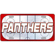 PANTHERS Graphic Novelty Metal License Plate LP-14668 12" x 6" Automotive (LP)