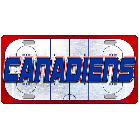 CANADIENS Graphic Novelty Metal License Plate LP-14671 12" x 6" Automotive (LP)