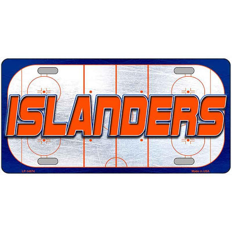 ISLANDERS Graphic Novelty Metal License Plate LP-14674 12" x 6" Automotive (LP)