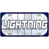 LIGHTNING Graphic Novelty Metal License Plate LP-14682 12" x 6" Automotive (LP)