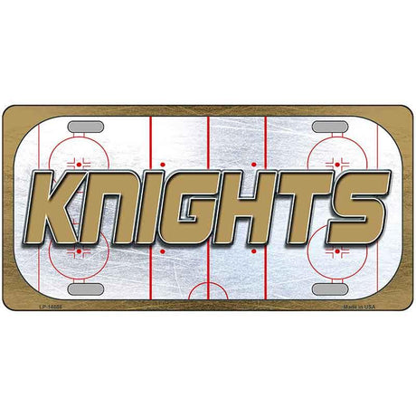 KNIGHTS Graphic Novelty Metal License Plate LP-14686 12" x 6" Automotive (LP)