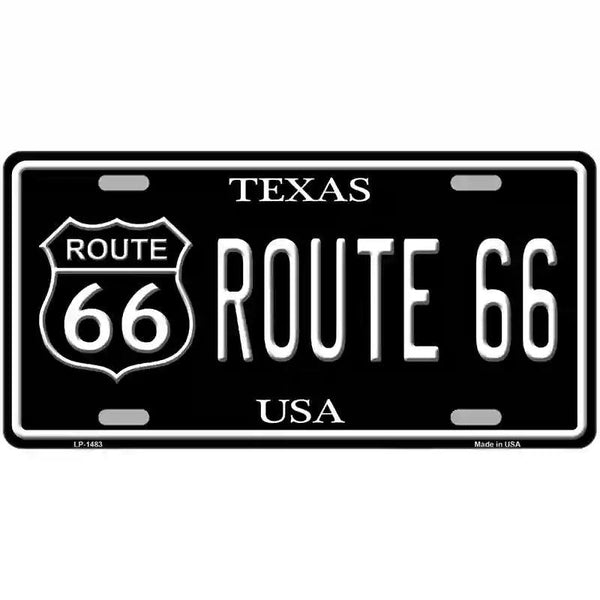 Route 66 Texas License Plate Tag | Smart Blonde