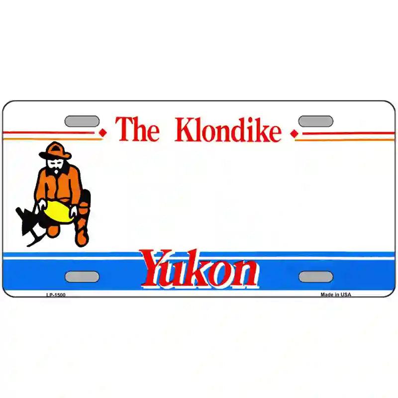 Yukon Novelty Metal License Plate 12" x 6" (LP)