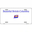 British Columbia Novelty Metal License Plate 12" x 6" (LP)
