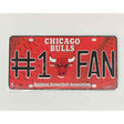 Chicago Bulls Fan Metal Novelty License Plate Tag LP-1520