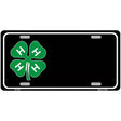 4-H Offset Metal Novelty License Plate 12" x 6" (LP)