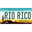 Rio Rico Arizona Metal Novelty License Plate 12" x 6" (LP)