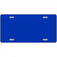 Royal Blue Solid Metal Novelty License Plate 12" x 6" (LP)