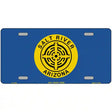 Salt River Tribe Flag Metal Novelty License Plate 12" x 6" (LP)