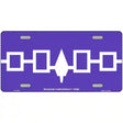 Iroquois Confederacy Flag Metal Novelty License Plate 12" x 6" (LP)