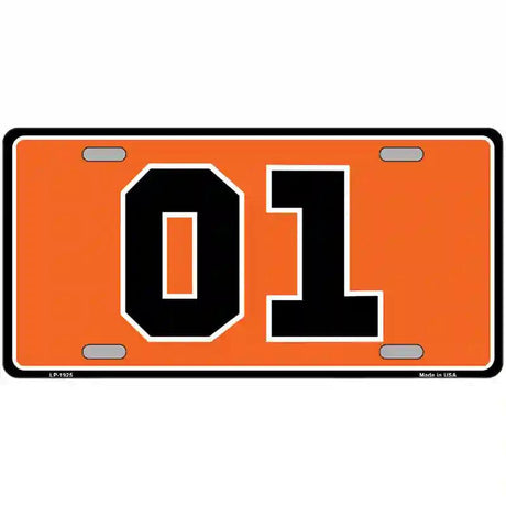 Dukes Of Hazard 01 Metal Novelty License Plate 12" x 6" (LP)