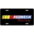 Redneck Racing Metal Novelty License Plate 12" x 6" (LP)