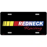 Redneck Racing Metal Novelty License Plate 12" x 6" (LP)