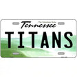 Titans Tennessee State Novelty Metal License Plate 12" x 6" (LP)